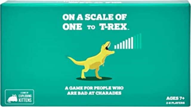 On A Scale of One to T-Rex, Paperback Book