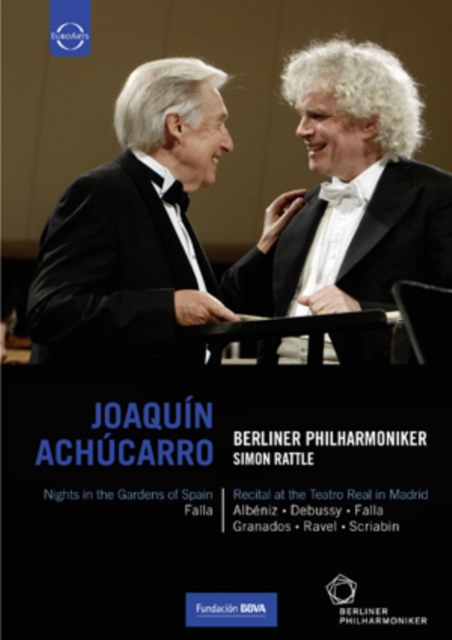 Joaquín Achúcarro /Berliner Philharmoniker (Rattle), DVD DVD