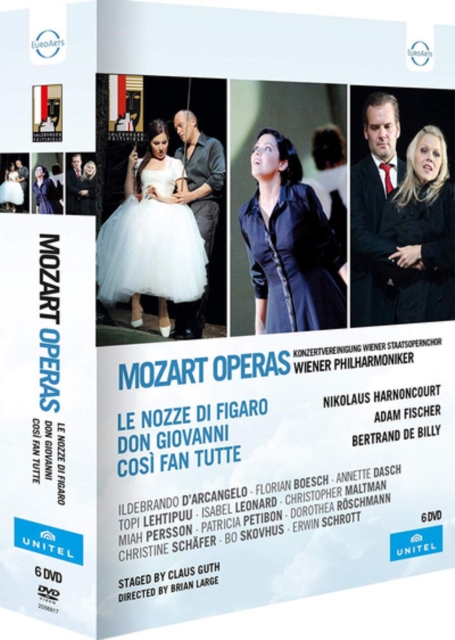 Mozart: Da Ponte Operas, DVD DVD