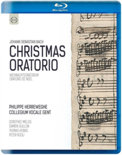 Bach: Christmas Oratorio (Herreweghe), Blu-ray BluRay