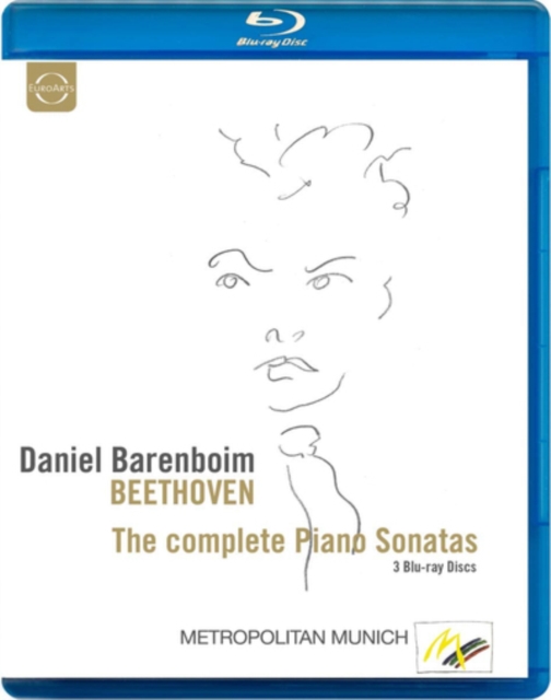 Daniel Barenboim: Complete Beethoven Piano Sonatas, Blu-ray BluRay