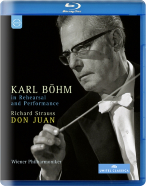 Karl Böhm in Rehearsal and Performance: Strauss - Don Juan, Blu-ray BluRay