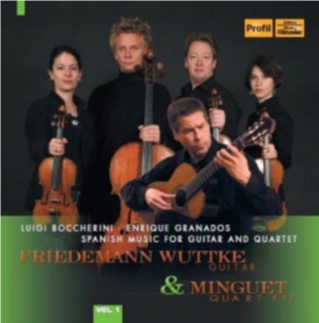 Boccherini/Granados: Spanish Music for Guitar and Quartet, CD / Album Cd