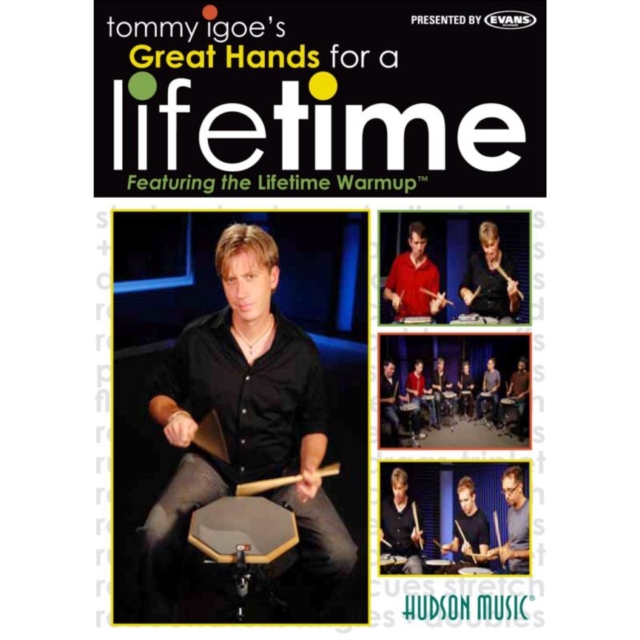 Tommy Igoe: Great Hands for a Lifetime, DVD  DVD