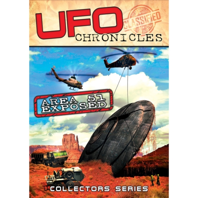 UFO Chronicles: Area 51 Exposed, DVD  DVD