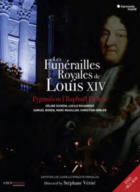 Pygmalion & Pichon: Les Funérailles De Louis XIV, Blu-ray BluRay