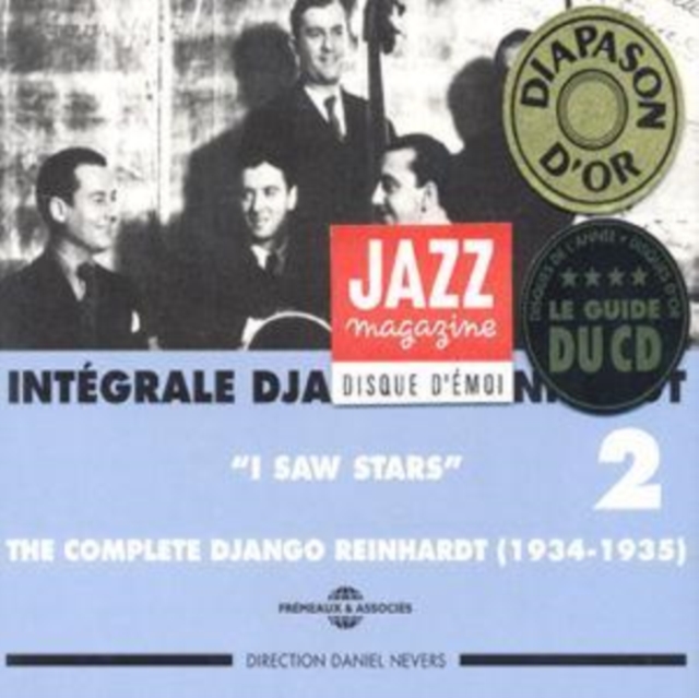 Integrale Django Reinhardt: I SAW STARS;THE COMPLETE DJANGO REINHARDT (1934-1935), CD / Album Cd
