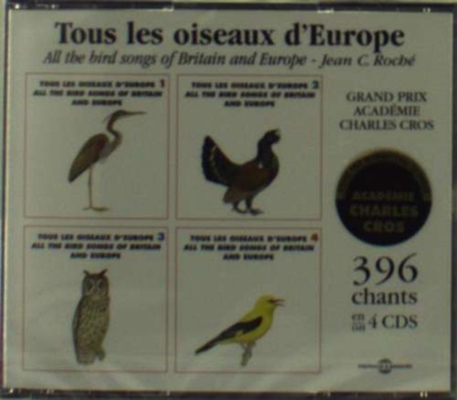 All the Birds Songs of Britain and Europe, CD / Album Cd