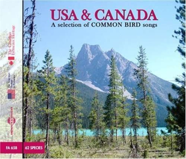 Usa and Canada - A Selection of Common Birds, CD / Album Cd