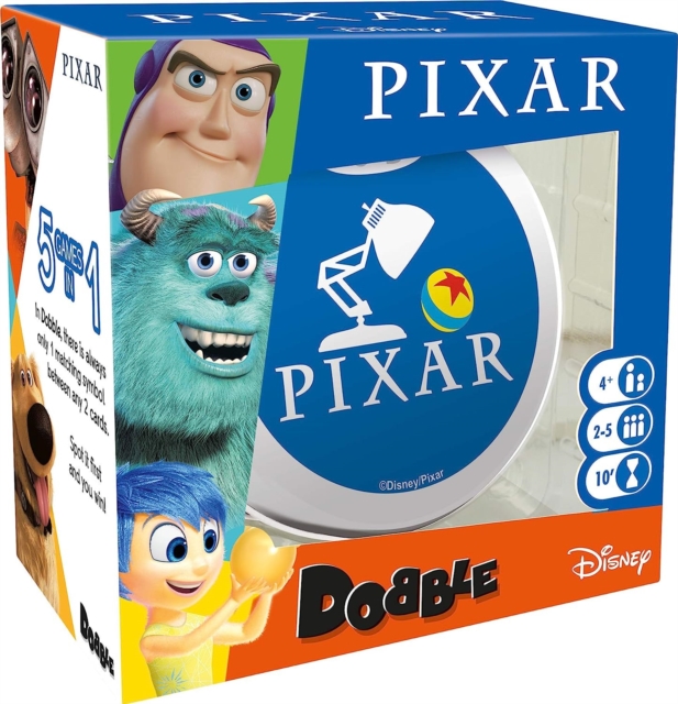 Dobble Pixar Game, Paperback Book