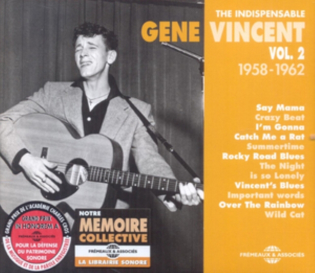 The Indispensable Gene Vincent: 1958-1962, CD / Album Cd