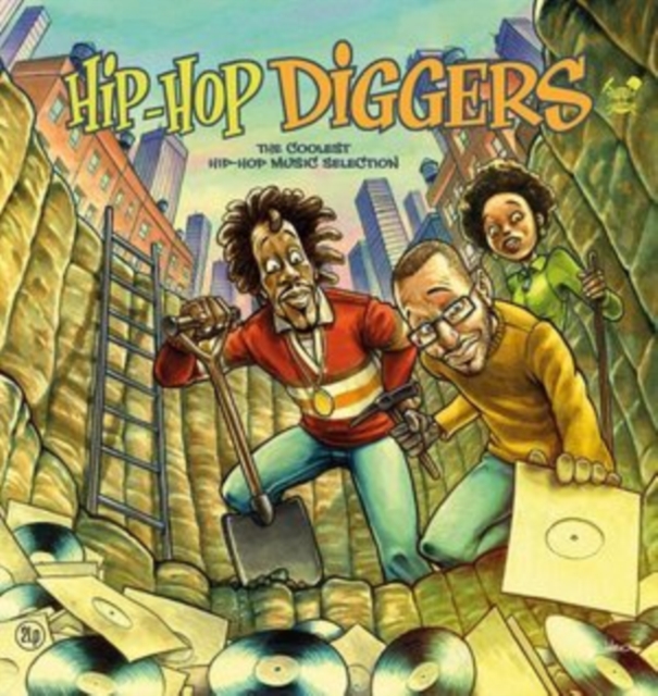Hip-hop Diggers: The Coolest Hip-hop Music Selection, Vinyl / 12" Album Vinyl