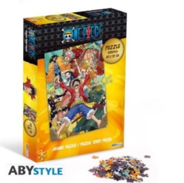 One Piece - Jigsaw Puzzle 1000 Pieces - Straw Hat Crew, General merchandize Book