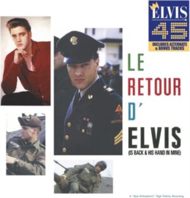 Le Retour D'Elvis (Is Back & His Hand in Mine), CD / Album Cd