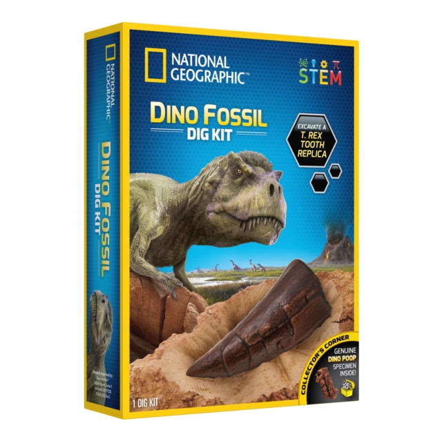National Geographic Dino Dig Kit V2, Paperback Book