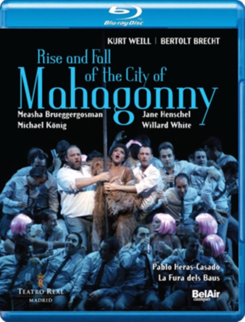 Rise and Fall of Mahagonny: Teatro Real (Heras-Casado), Blu-ray BluRay