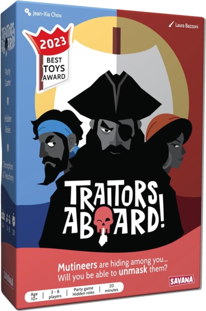 Traitors Aboard Game, Paperback Book