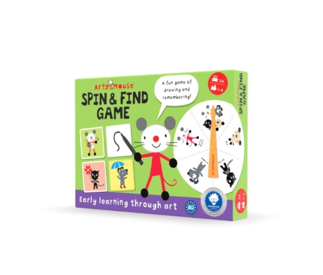 ARTY MOUSE SPIN AND FIND GAME,  Book