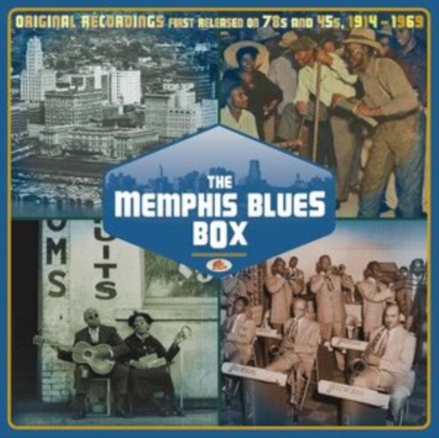 The Memphis blues box: Original recordings first released on 78's and 45's 1914-1969 (Deluxe Edition), CD / Box Set Cd