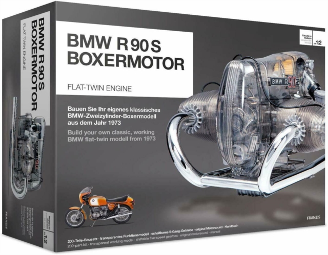 BMW R90S Motorcycle Flat-Twin Engine Model Kit, General merchandize Book