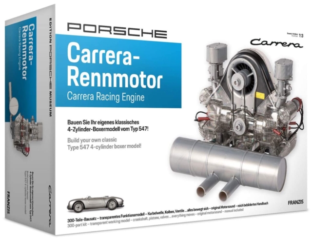 Porsche 547 Four Cylinder Carrera Racing Engine Model Kit, General merchandize Book