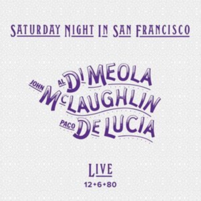 Saturday Night in San Francisco: Live 12.6.80, CD / Album Digipak Cd