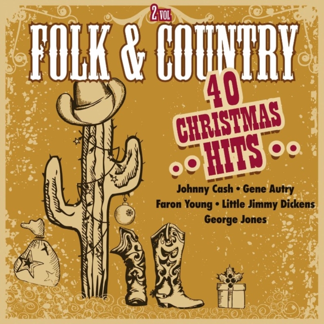 Folk & Country: 40 Christmas Hits, CD / Album Cd
