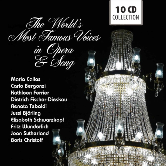 The World's Most Famous Voices in Opera & Song, CD / Box Set Cd