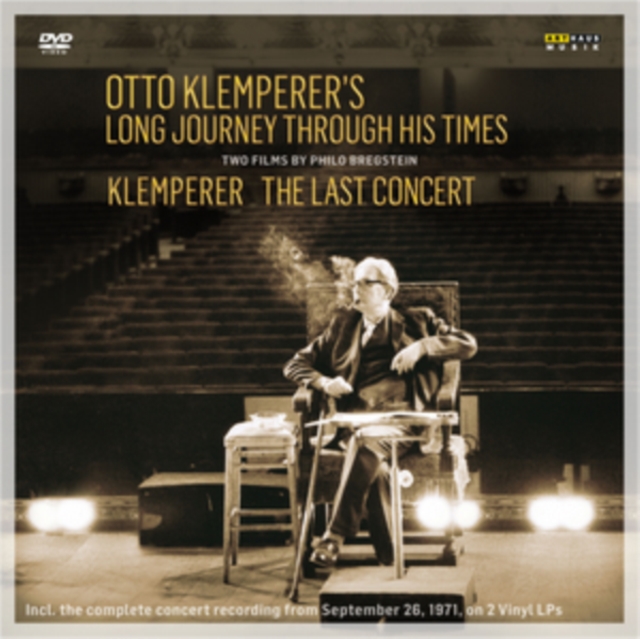 Otto Klemperer's Long Journey Through His Times/The Last Concert, DVD DVD