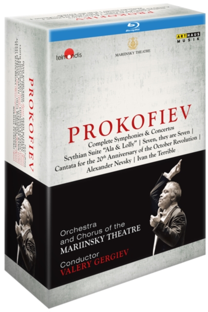 Prokofiev: Complete Symphonies and Concertos, Blu-ray BluRay