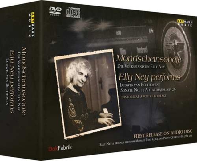 Mondscheinsonate - Die Volkspianistin Elly Ney/..., CD / Album with DVD Cd
