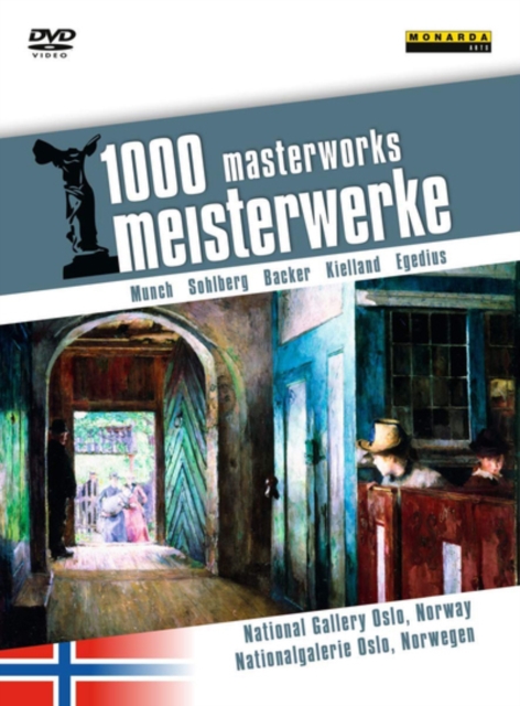 1000 Masterworks: National Gallery in Oslo, Norway, DVD DVD