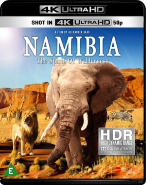 Namibia - The Spirit of Wilderness, Blu-ray BluRay