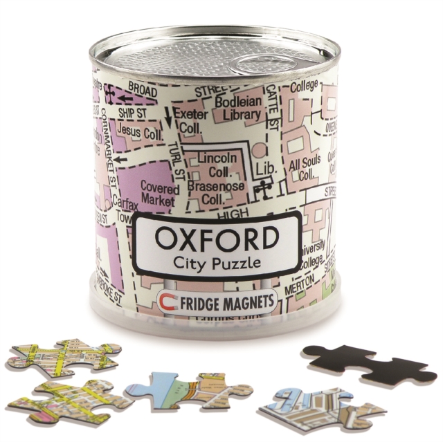 OXFORD CITY PUZZLE MAGNETIC 100 PIECES,  Book