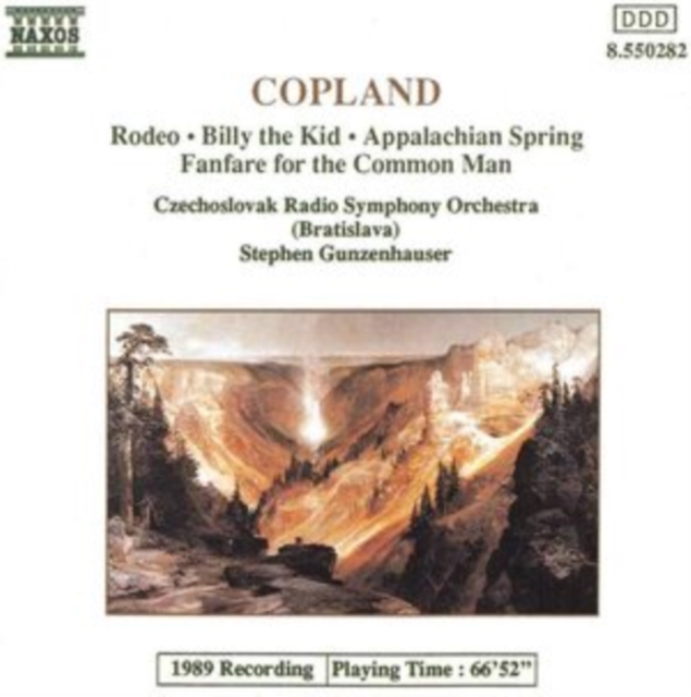 Copland: Rodeo - Billy the Kid - Appalachian Spring - Fanfare for, CD / Album Cd