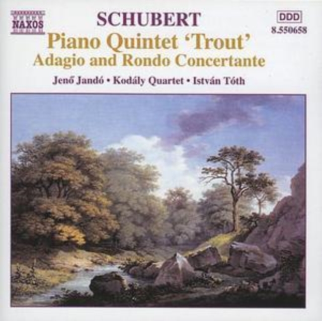 Schubert: Piano Quartet 'Trout', CD / Album Cd