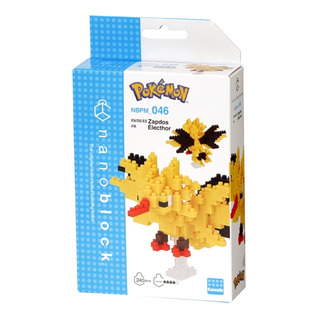 Nanoblock Pokemon Zapdos, Paperback Book