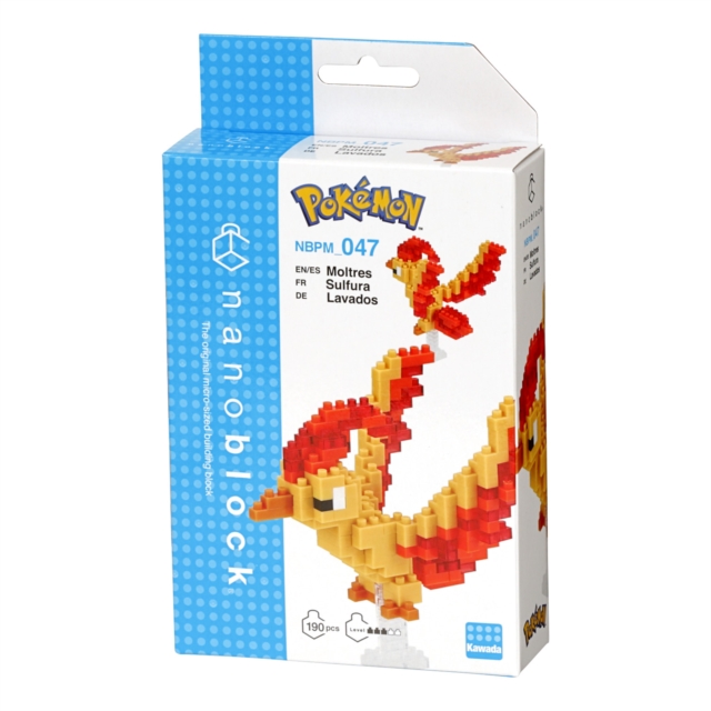 Nanoblock Pokemon Moltres, Paperback Book