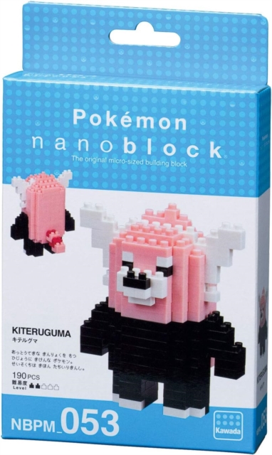 Nanoblock Pokemon Bewear, Paperback Book