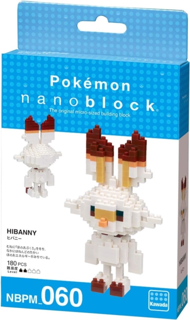 Nanoblock Pokemon Scorbunny, Paperback Book