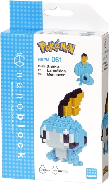 Nanoblock Pokemon Sobble, Paperback Book
