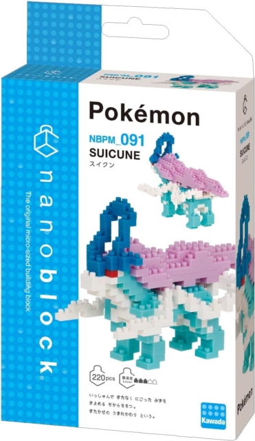 Nanoblock Pokemon Suicune, Paperback Book