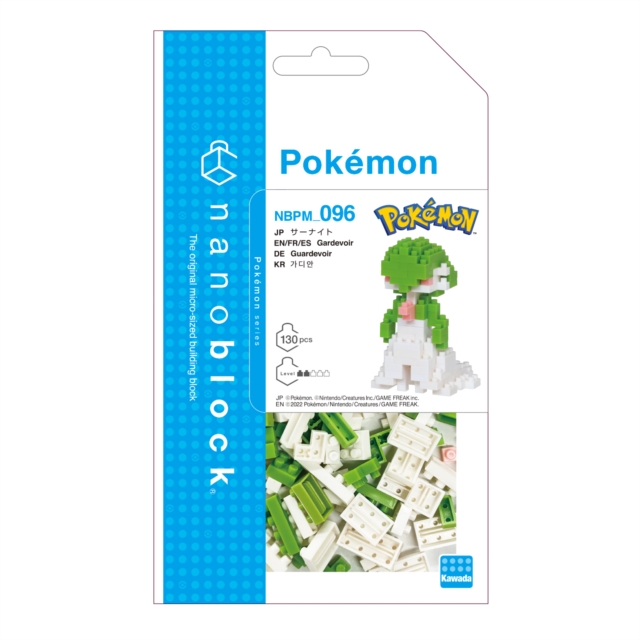 Nanoblock Pokemon Gardevoir, Paperback Book