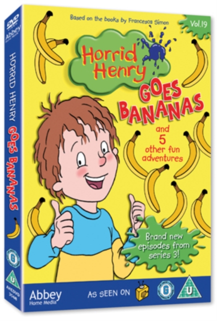 Horrid Henry: Horrid Henry Goes Bananas, DVD  DVD