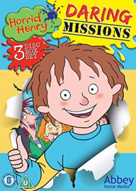 Horrid Henry: Daring Missions, DVD DVD