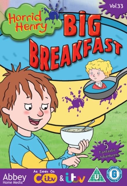 Horrid Henry: Big Breakfast, DVD DVD
