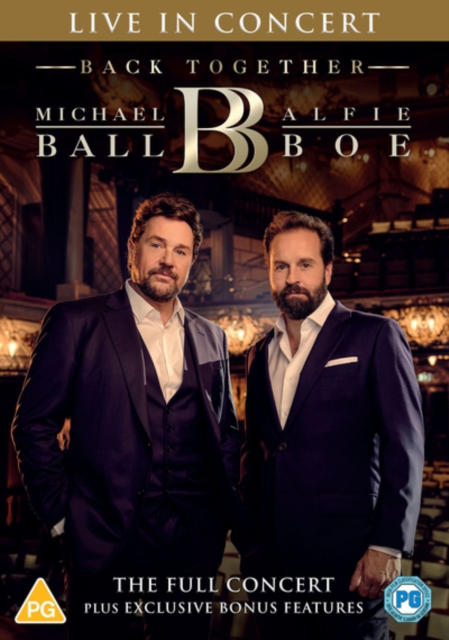 Michael Ball & Alfie Boe: Back Together - Live in Concert, DVD DVD