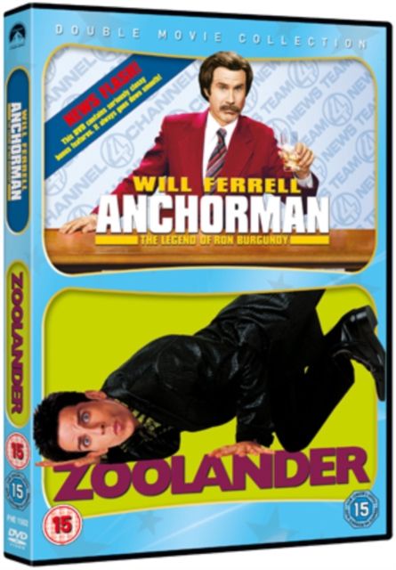 Anchorman - The Legend of Ron Burgundy/Zoolander, DVD  DVD