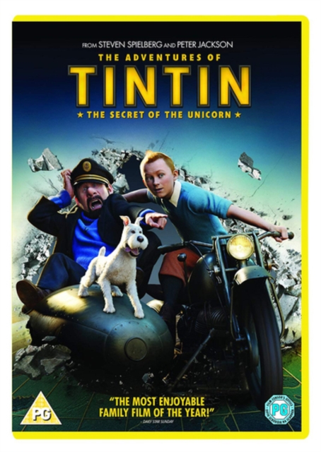 The Adventures of Tintin: The Secret of the Unicorn, DVD DVD