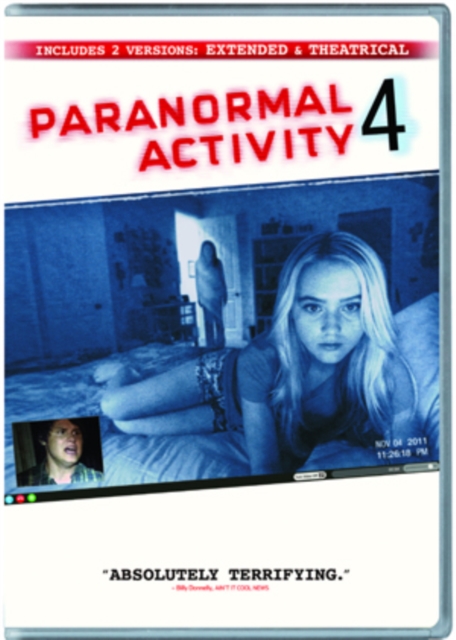 Paranormal Activity 4: Extended Edition, DVD  DVD